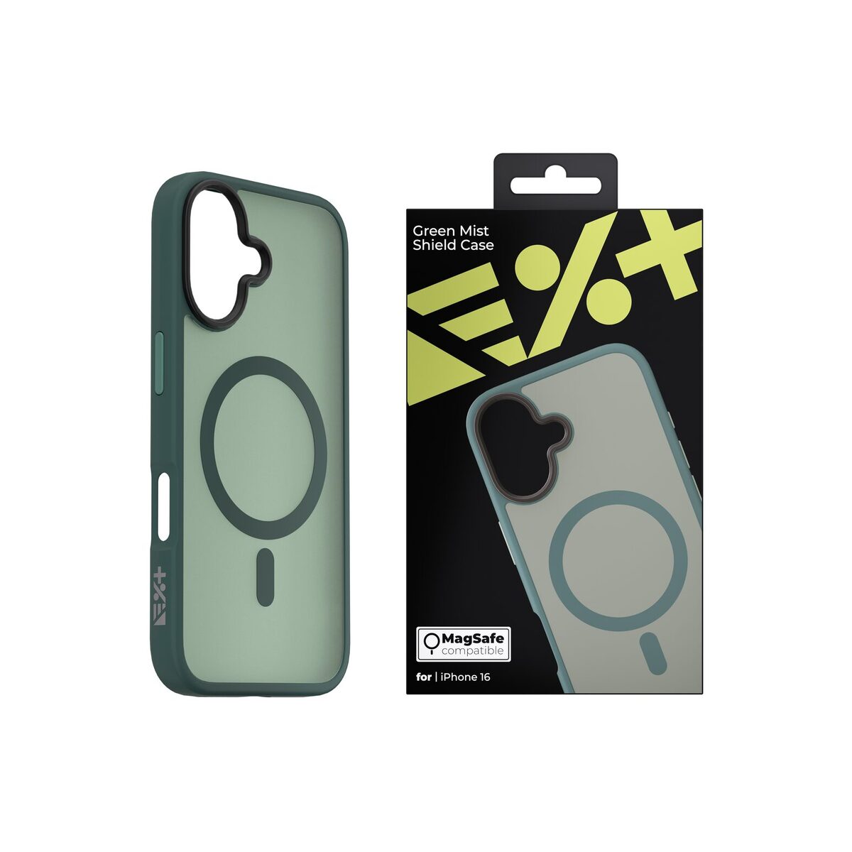 NEXT ONE Mist Shield ovitek za iPhone 16 z Magsafe - Zelena - iSTYLE SI