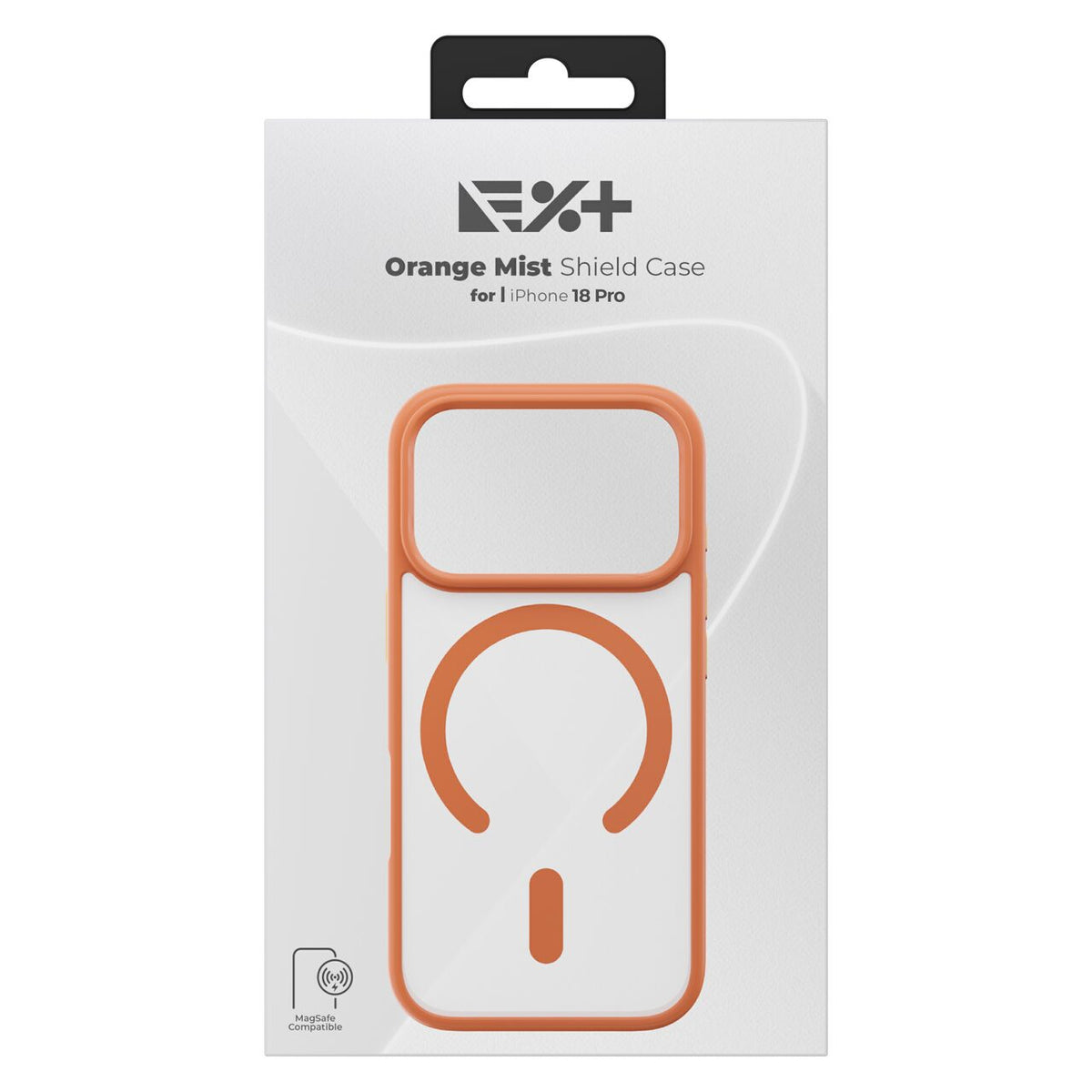 NOA Mist Shield ovitek za iPhone 18 Pro združljiv z MagSafe - oranžen