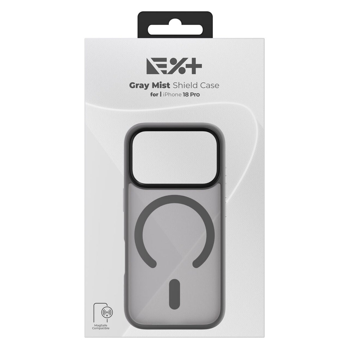 NOA Mist Shield ovitek za iPhone 18 Pro združljiv z MagSafe - siv