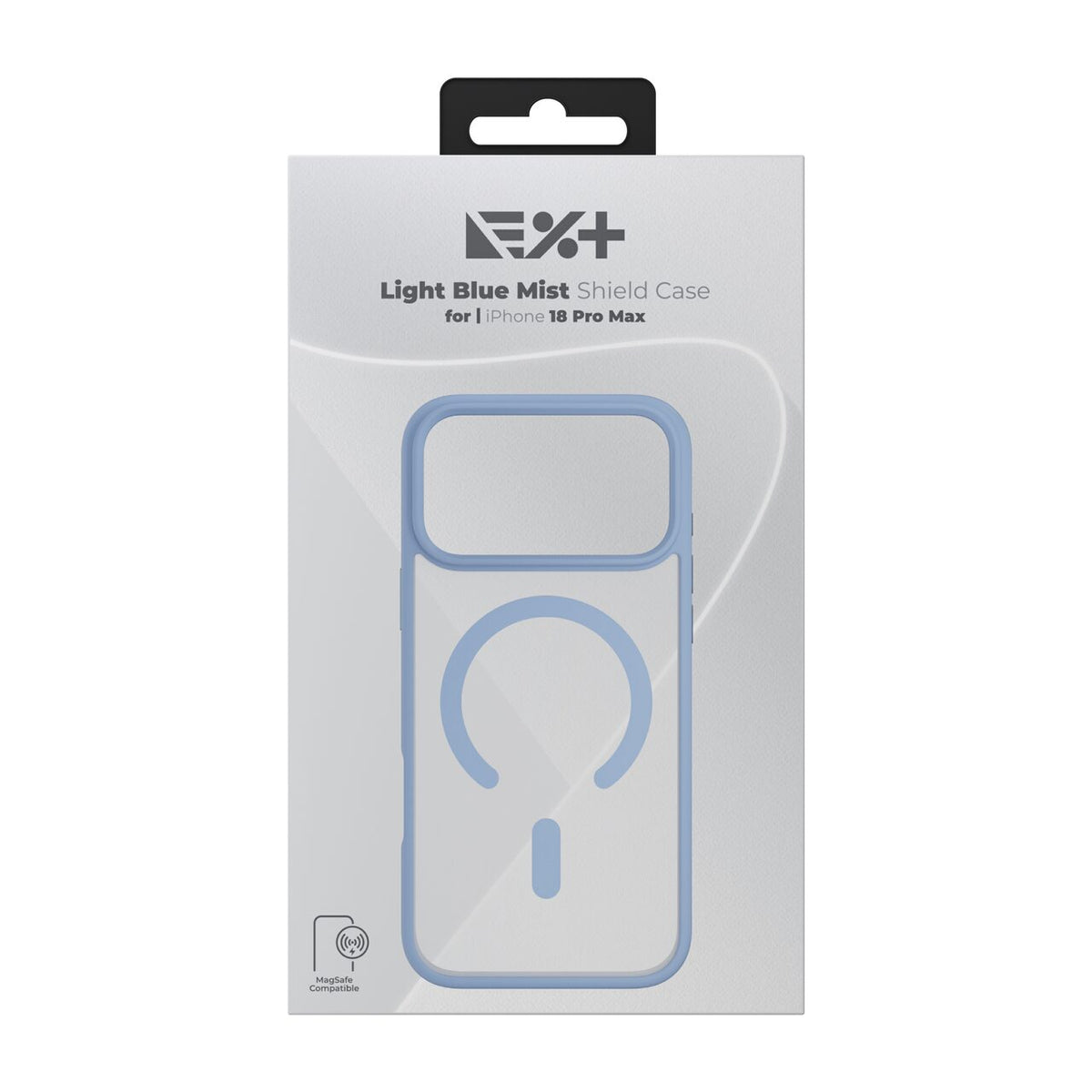 NOA Mist Shield ovitek za iPhone 18 Pro Max združljiv z MagSafe - svetlo moder