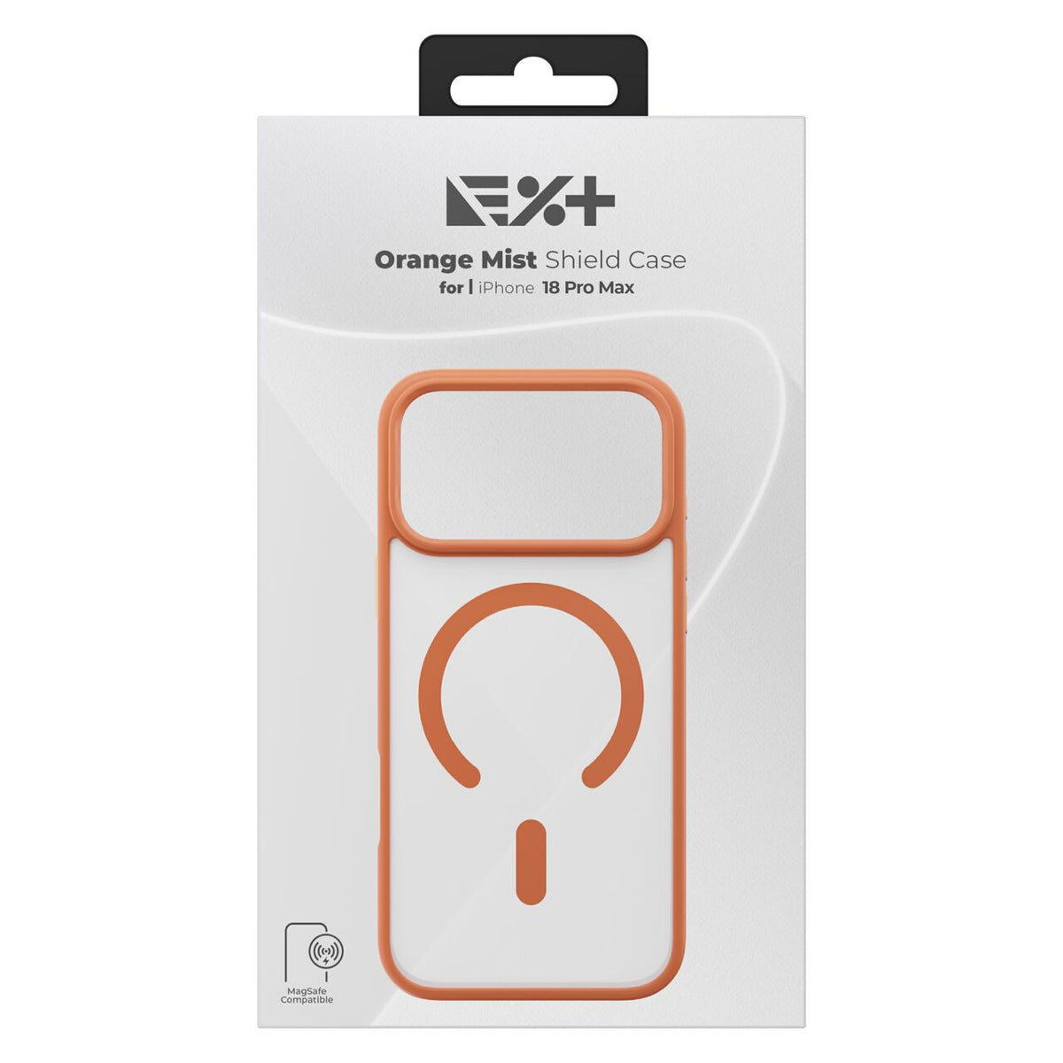 NOA Mist Shield ovitek za iPhone 18 Pro Max združljiv z MagSafe - oranžen