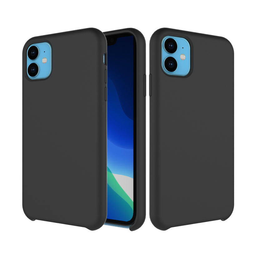 Next One silikonski ovitek za iPhone 11 - črna - iSTYLE SI
