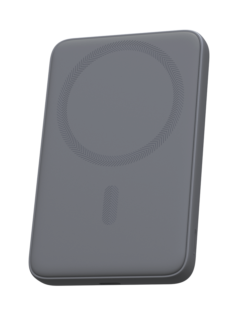 AUKEY 5000 mAh MagSafe Power Bank - nevihtno siva - iSTYLE.si