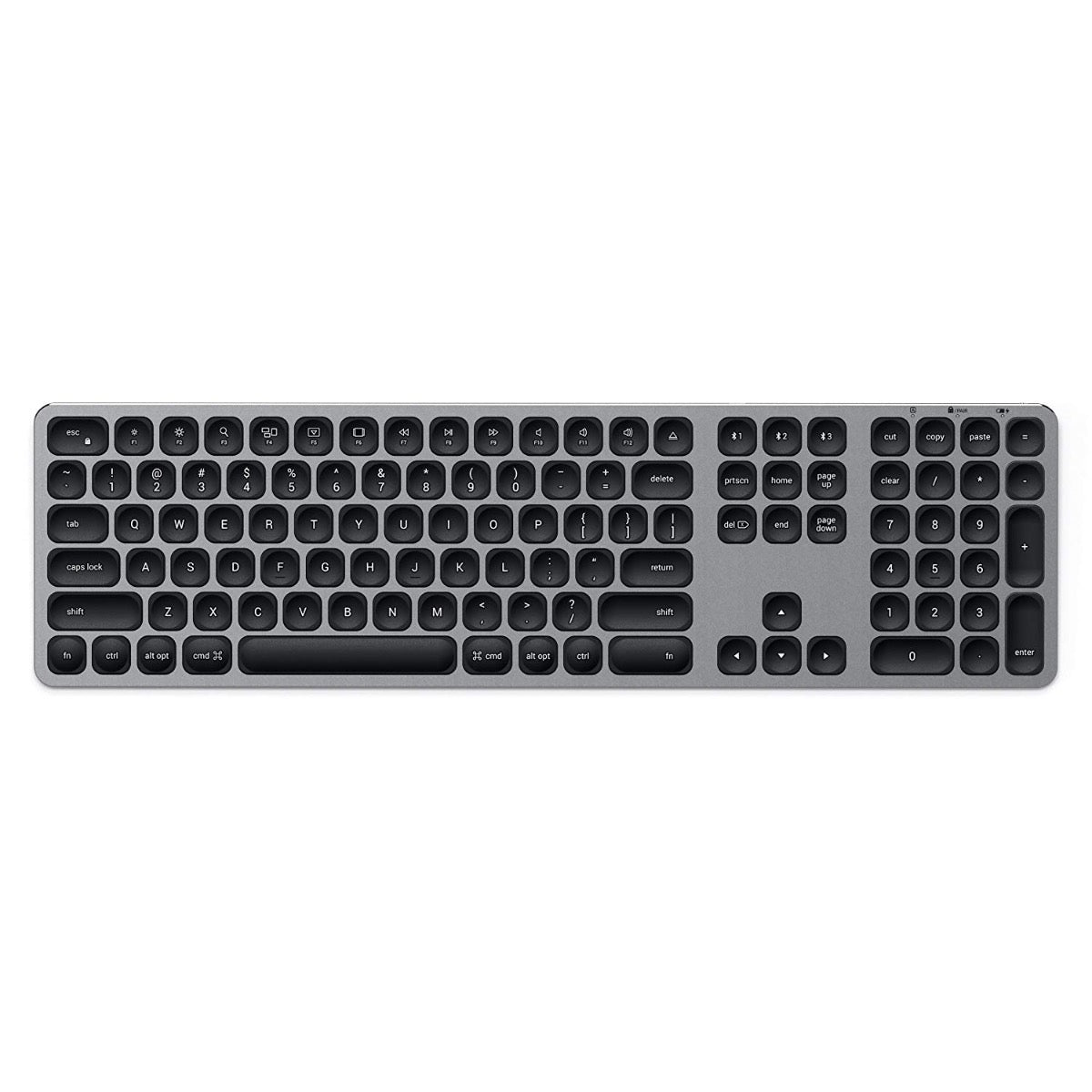 Satechi brezžična Bluetooth tipkovnica - US - Space Gray - iSTYLE SI