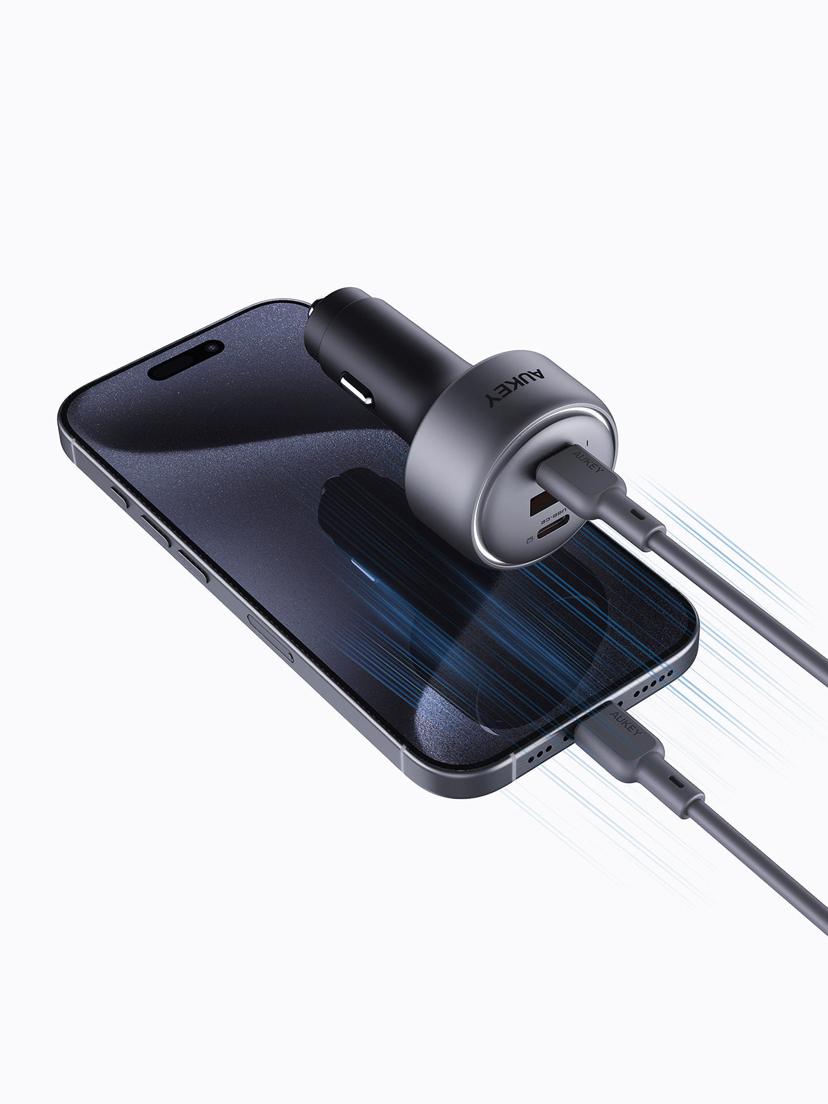 AUKEY Pathfinder Mix 3 100W Fast Charging Car Charger - iSTYLE.si