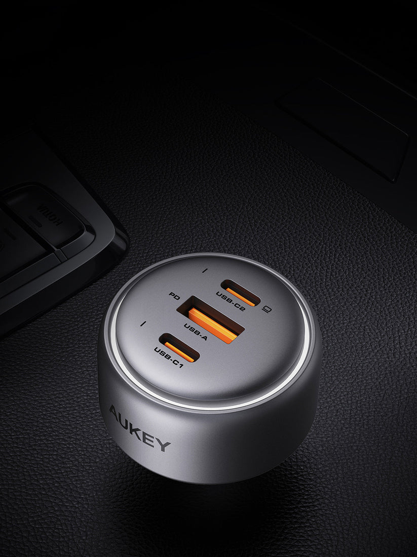 AUKEY Pathfinder Mix 3 100W Fast Charging Car Charger - iSTYLE.si