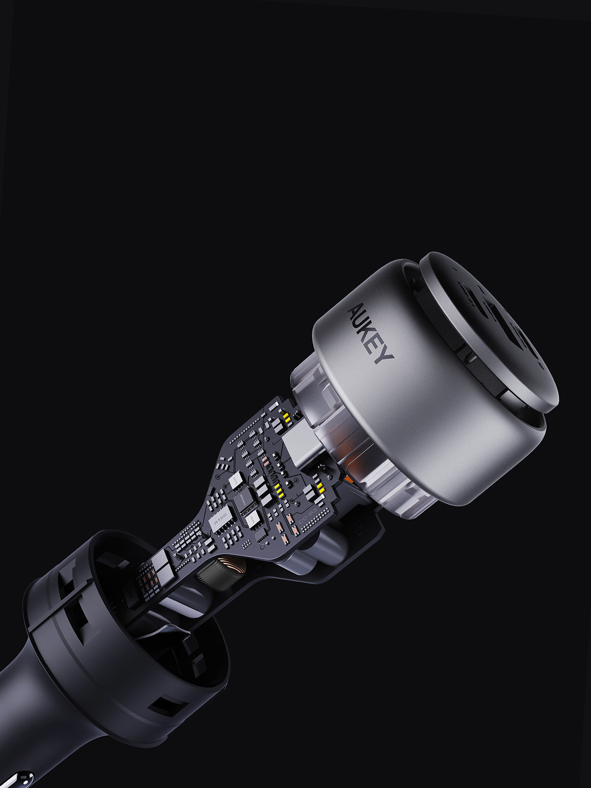 AUKEY Pathfinder Mix 3 100W Fast Charging Car Charger - iSTYLE.si