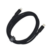Dviced kabel USB-C na Lightning silicone 1,25 m - črna