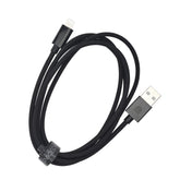 Dviced kabel USB-A na Lightning Nylon Textile 1,25 m - črna