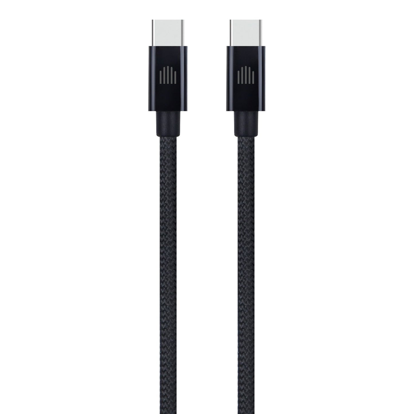 Dviced kabel USB-C na USB-C Nylon Textile 2 m - črna
