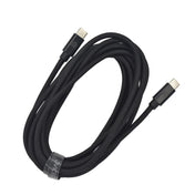 Dviced kabel USB-C na USB-C Nylon Textile 3 m - črna