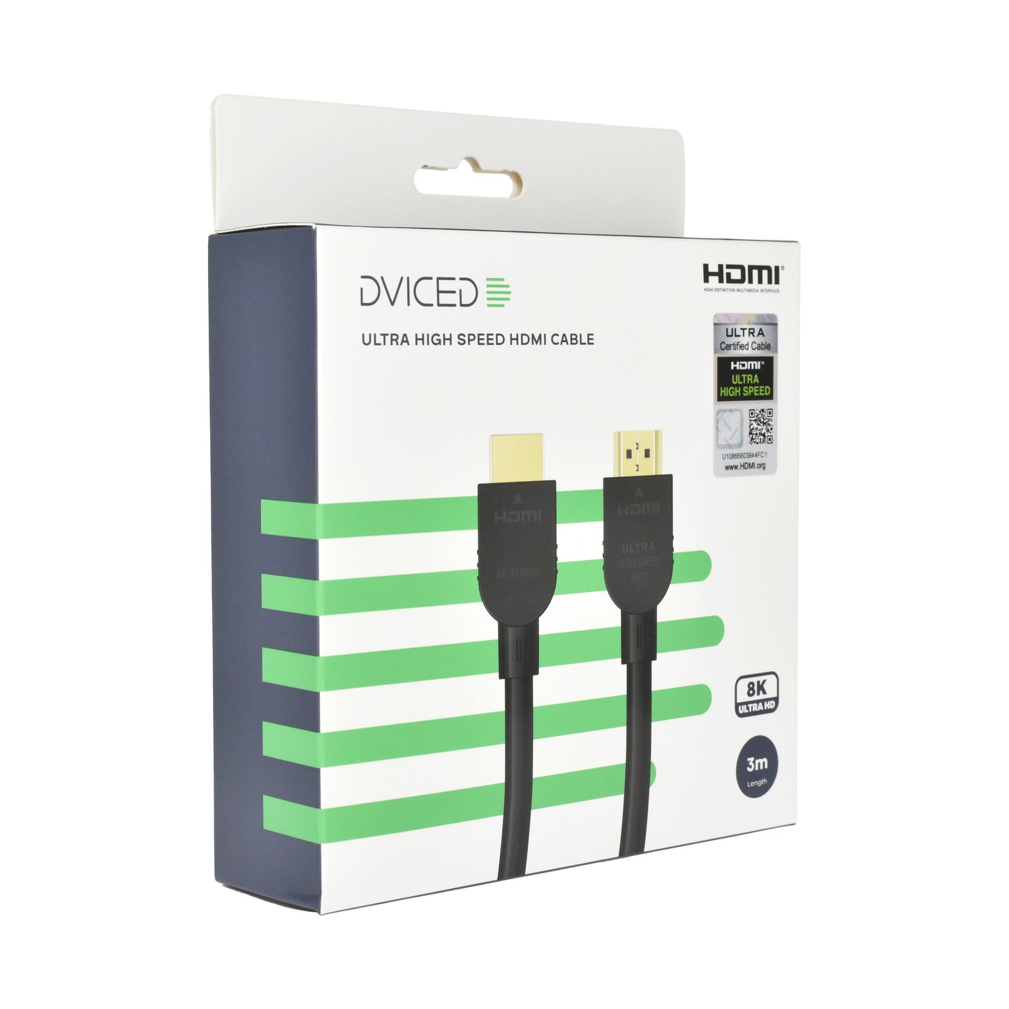 Dviced HDMI kabel PVC 3 m - črna
