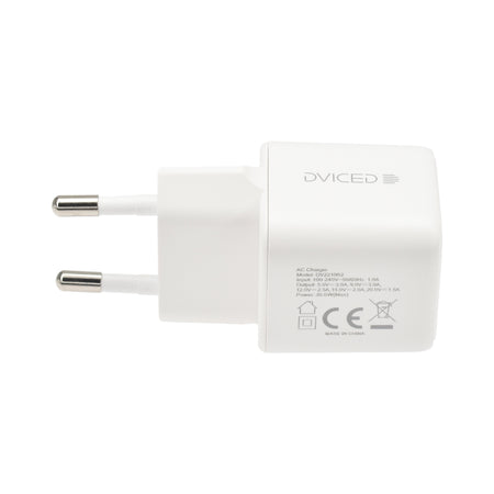 Dviced polnilnik 30 W GaN C EU - bela