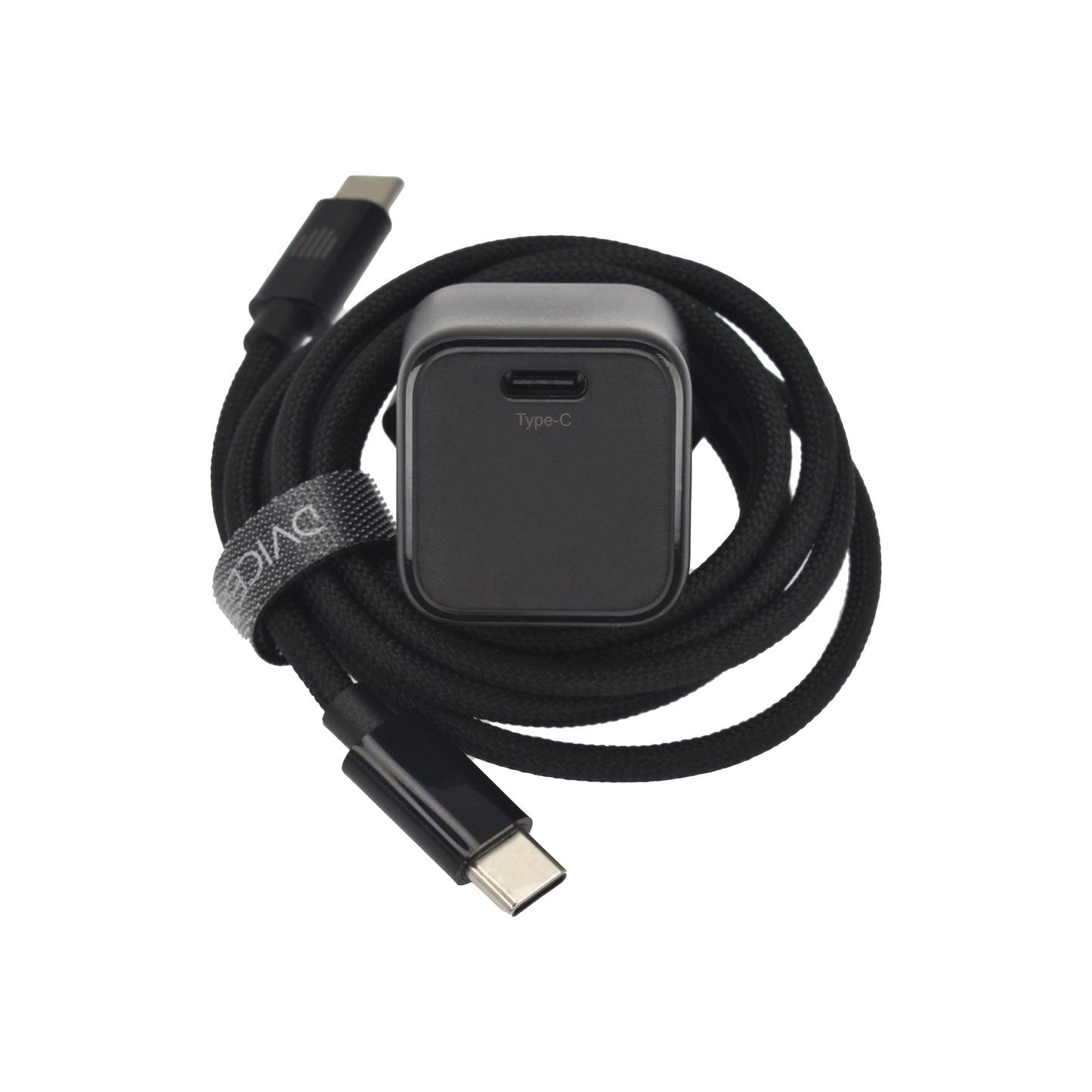 Dviced polnilnik, kabel 30 W GaN C EU - črna