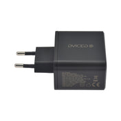 Dviced polnilnik 65 W GaN 2C1A EU - črna