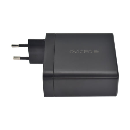 Dviced polnilnik 140 W GaN 2C1A EU - črna