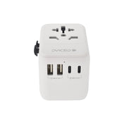 Dviced univerzalni potovalni adapter 28 W - bela