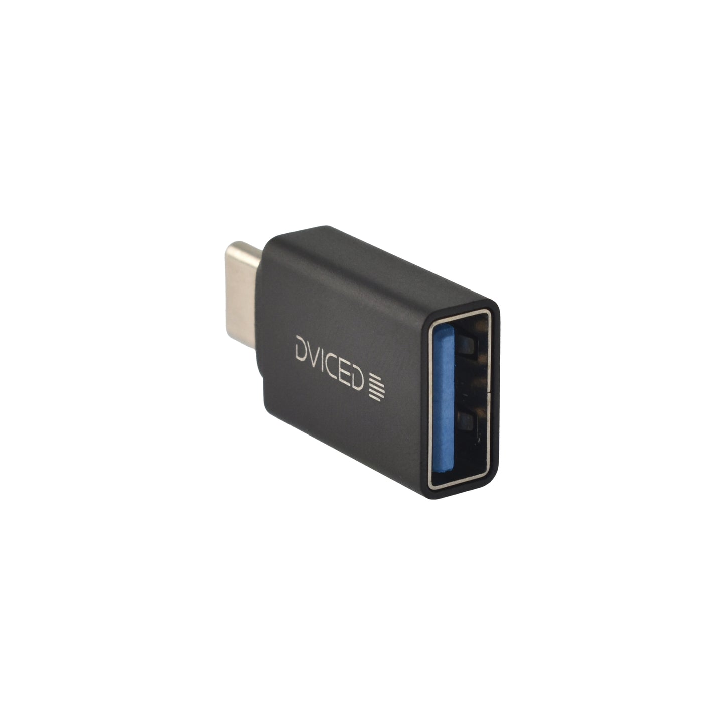 Dviced adapter USB-C na USB-A - črna