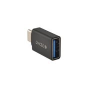 Dviced adapter USB-C na USB-A - črna