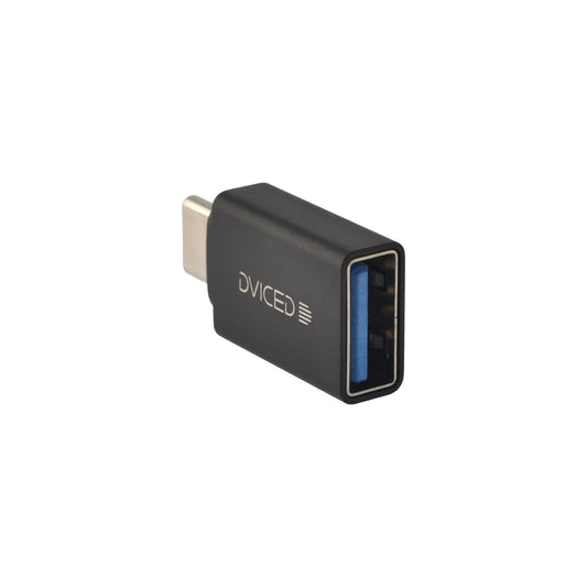 Dviced adapter USB-C na USB-A - črna