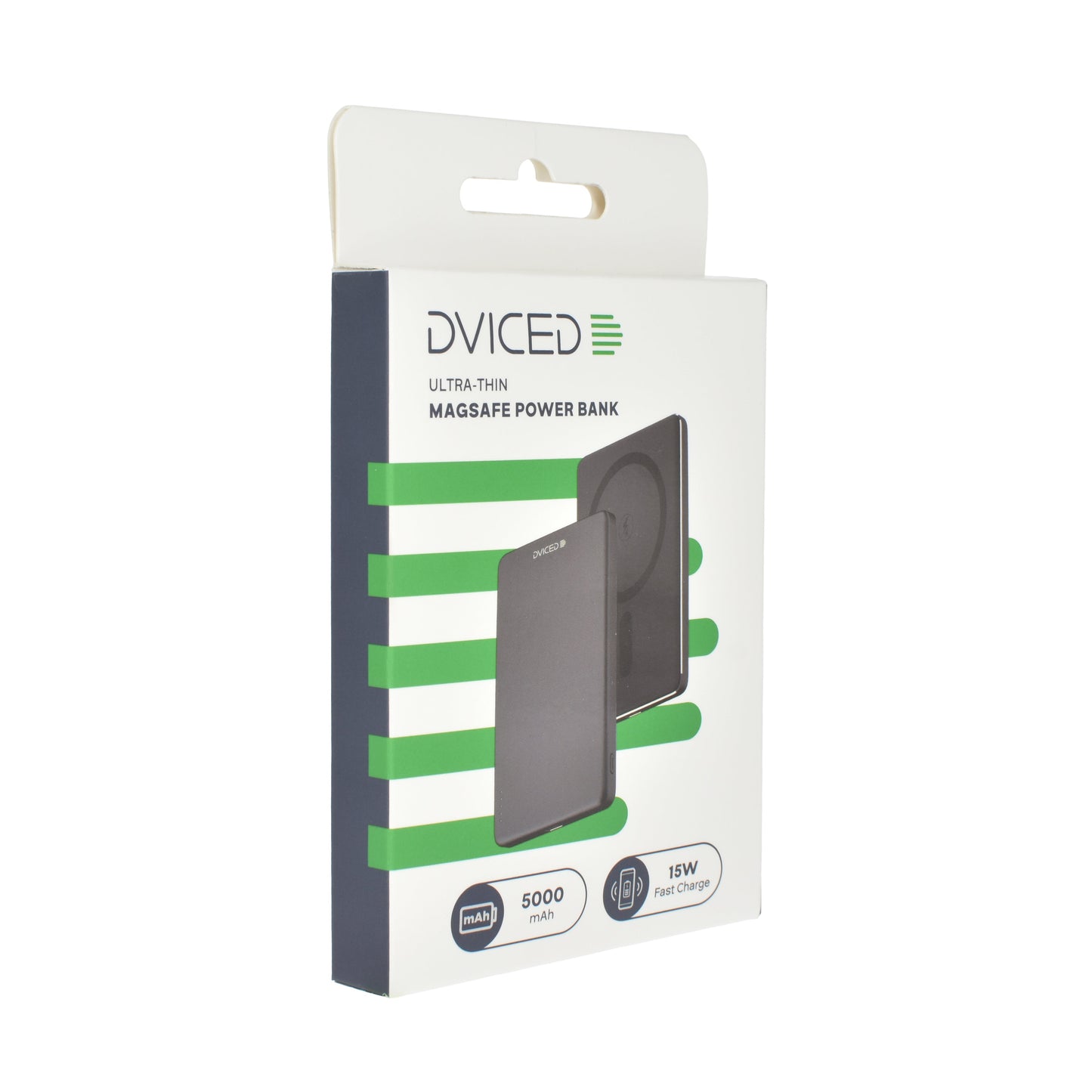Dviced ultratanka zunanja baterija 5000 mAh - črna
