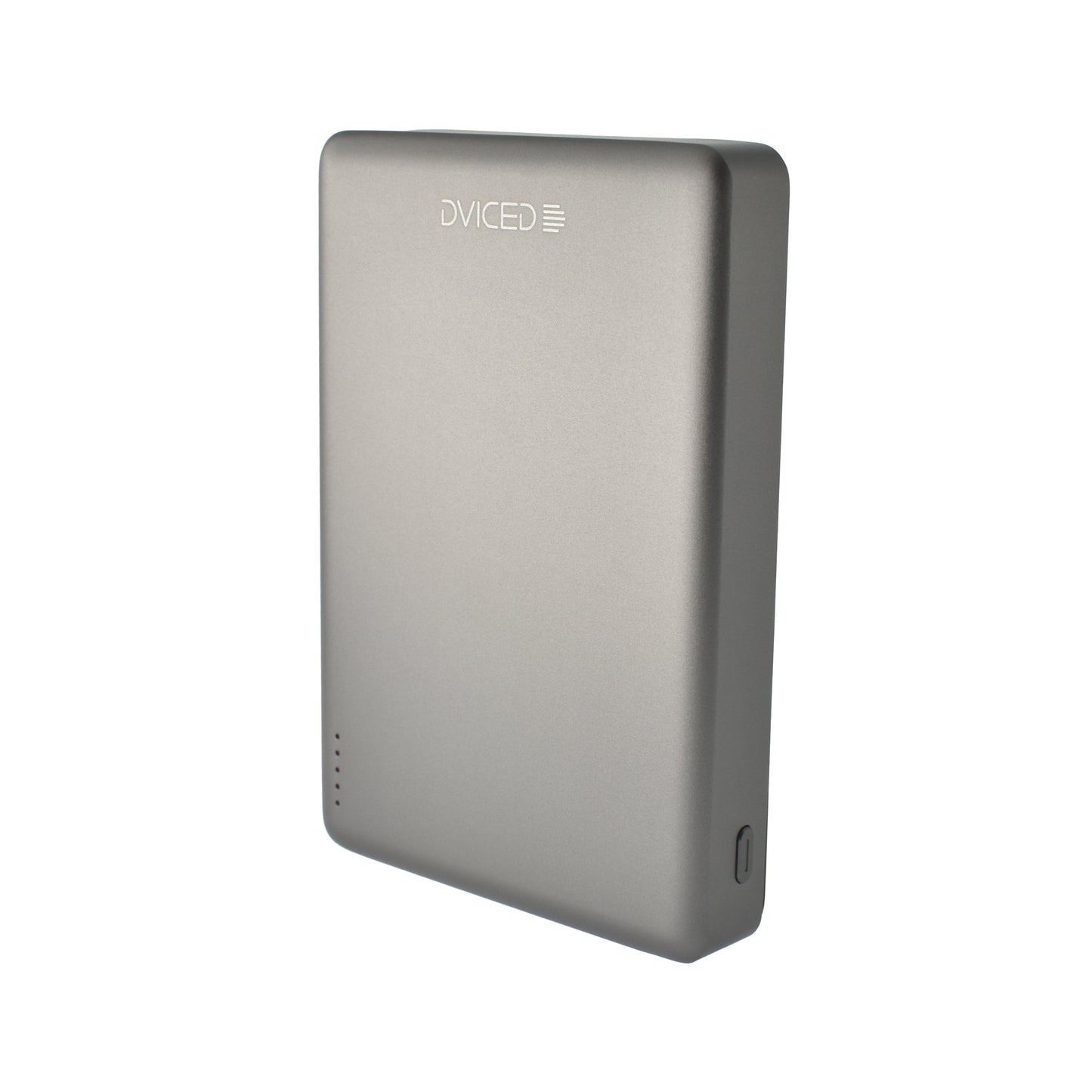 Dviced ultratanka zunanja baterija 10000 mAh - črna/siva