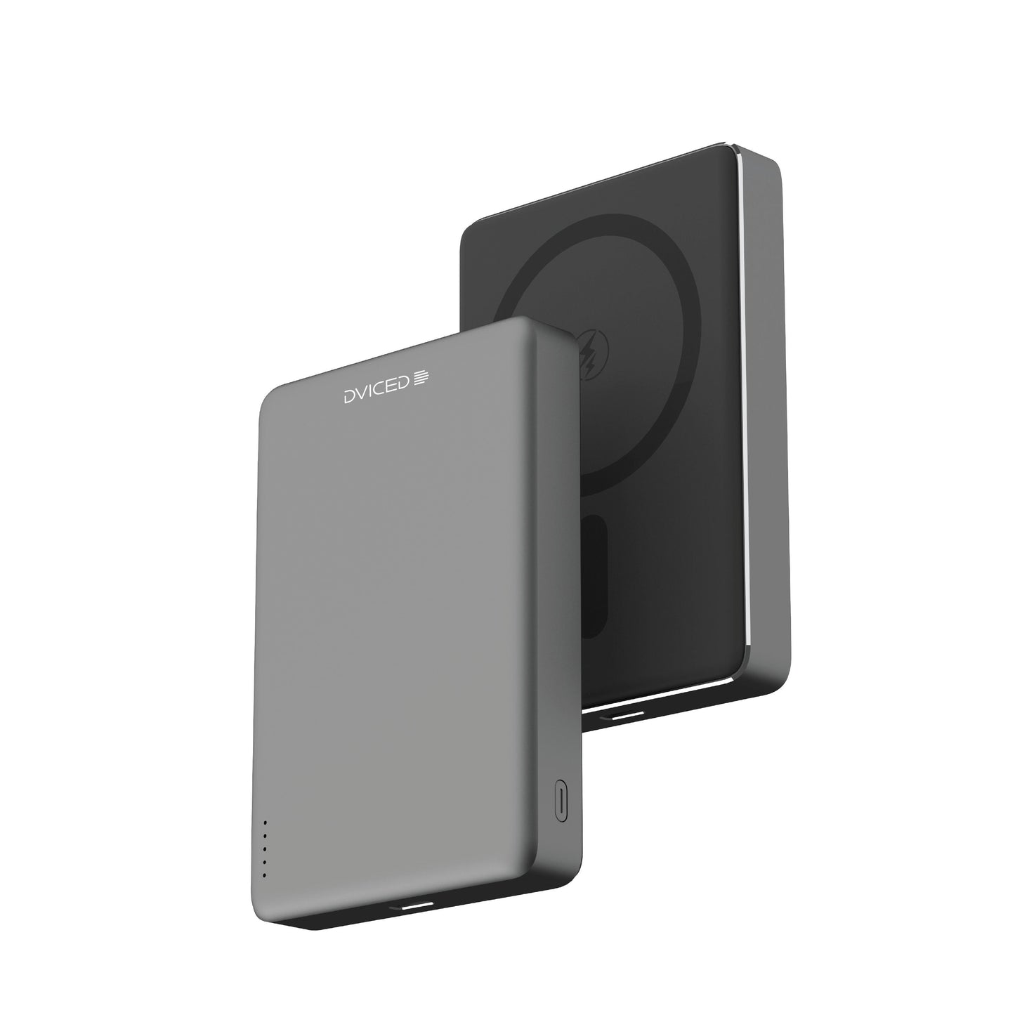 Dviced ultratanka zunanja baterija 10000 mAh - črna/siva