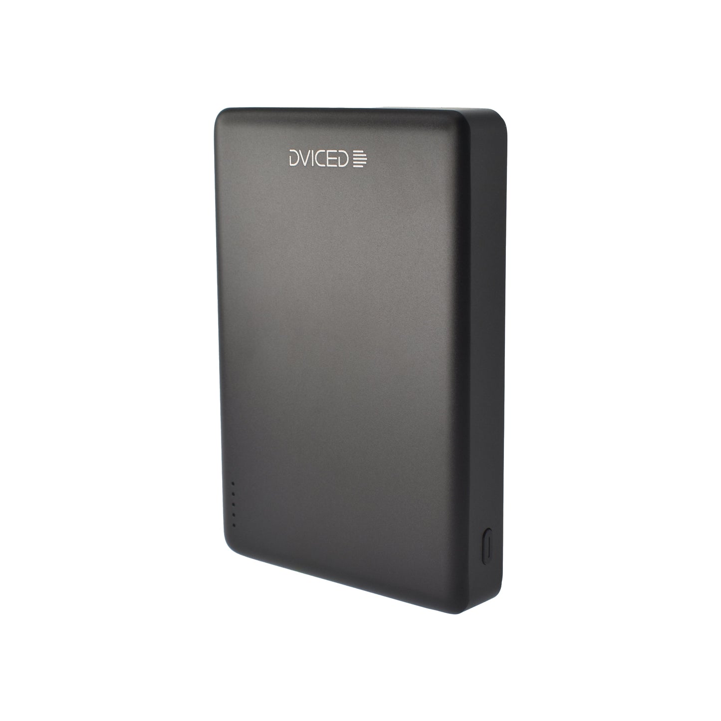 Dviced ultratanka zunanja baterija 10000 mAh - črna
