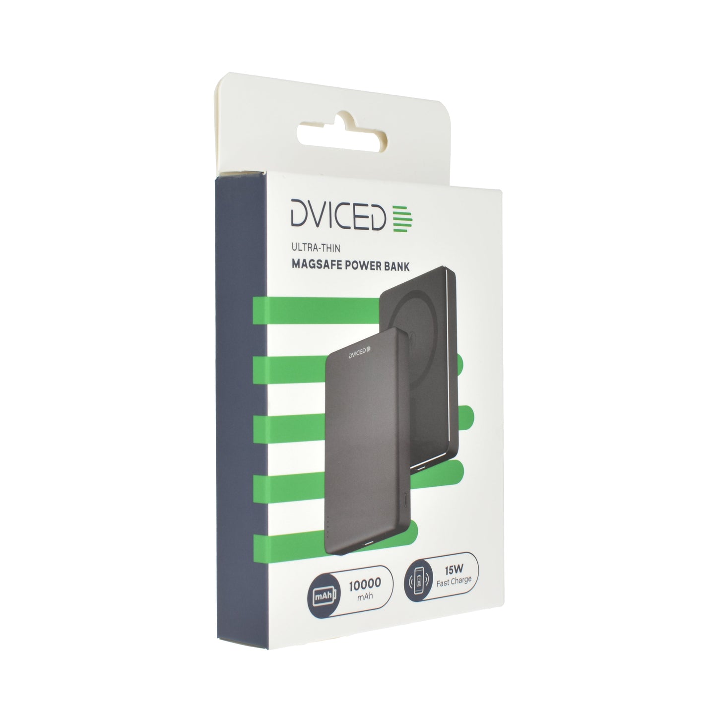 Dviced ultratanka zunanja baterija 10000 mAh - črna