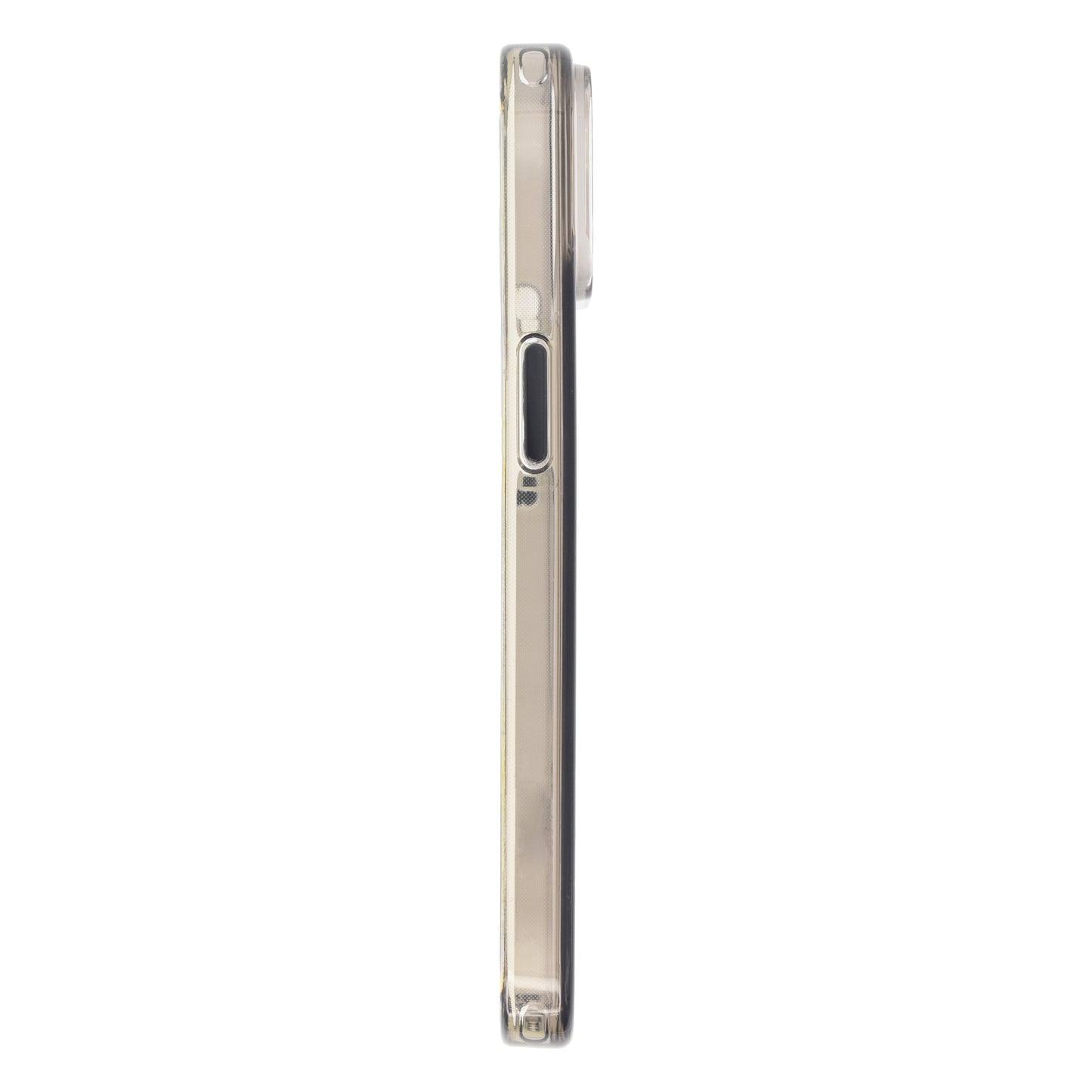 Dviced MagSafe iPhone 15 prozoren ovitek - črna