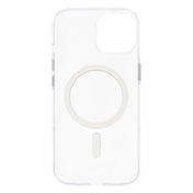 Dviced MagSafe iPhone 15 prozoren ovitek - bela