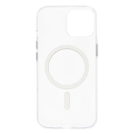 Dviced MagSafe iPhone 15 prozoren ovitek - bela