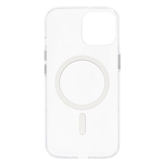 Dviced MagSafe iPhone 15 prozoren ovitek - bela