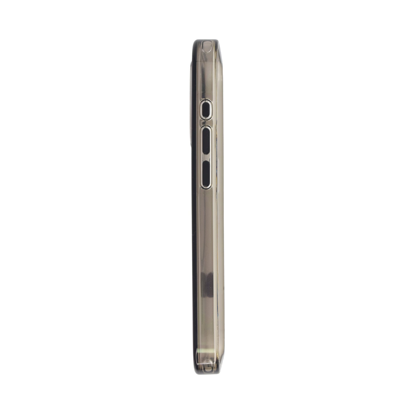 Dviced MagSafe iPhone 15 Pro prozoren ovitek - črna