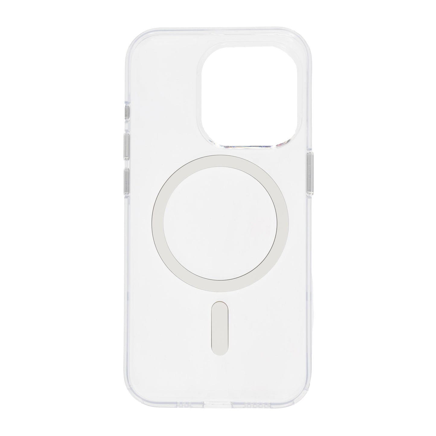 Dviced MagSafe iPhone 15 Pro prozoren ovitek - bela