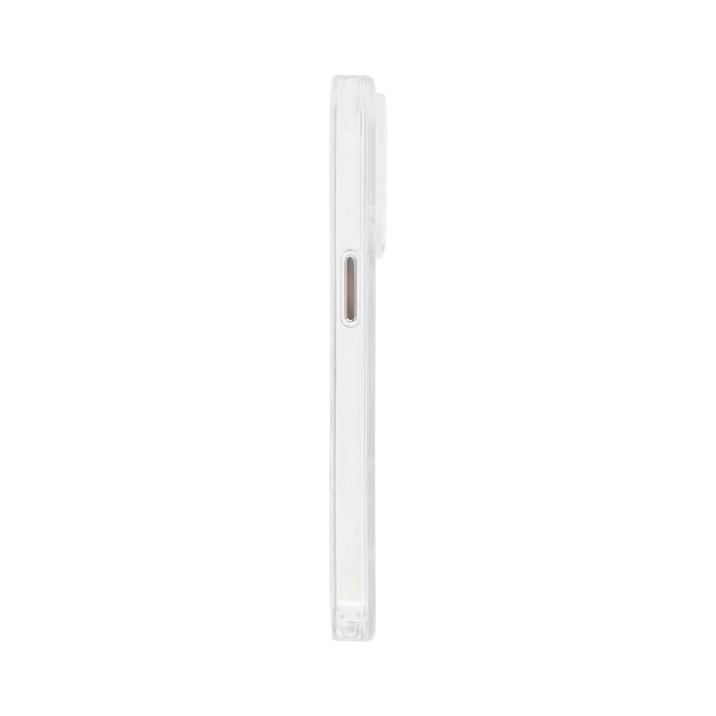 Dviced MagSafe iPhone 15 Pro prozoren ovitek - bela