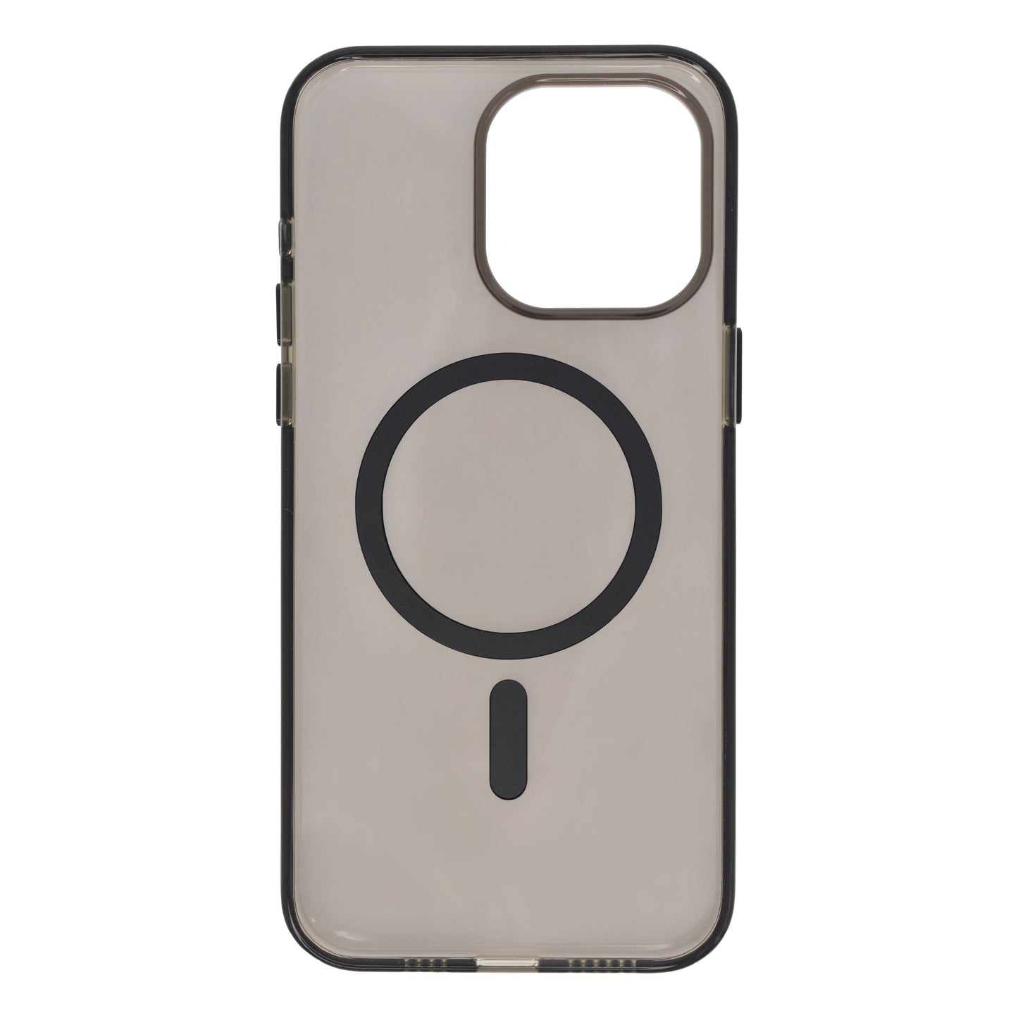 Dviced MagSafe iPhone 15 Pro Max prozoren ovitek - črna