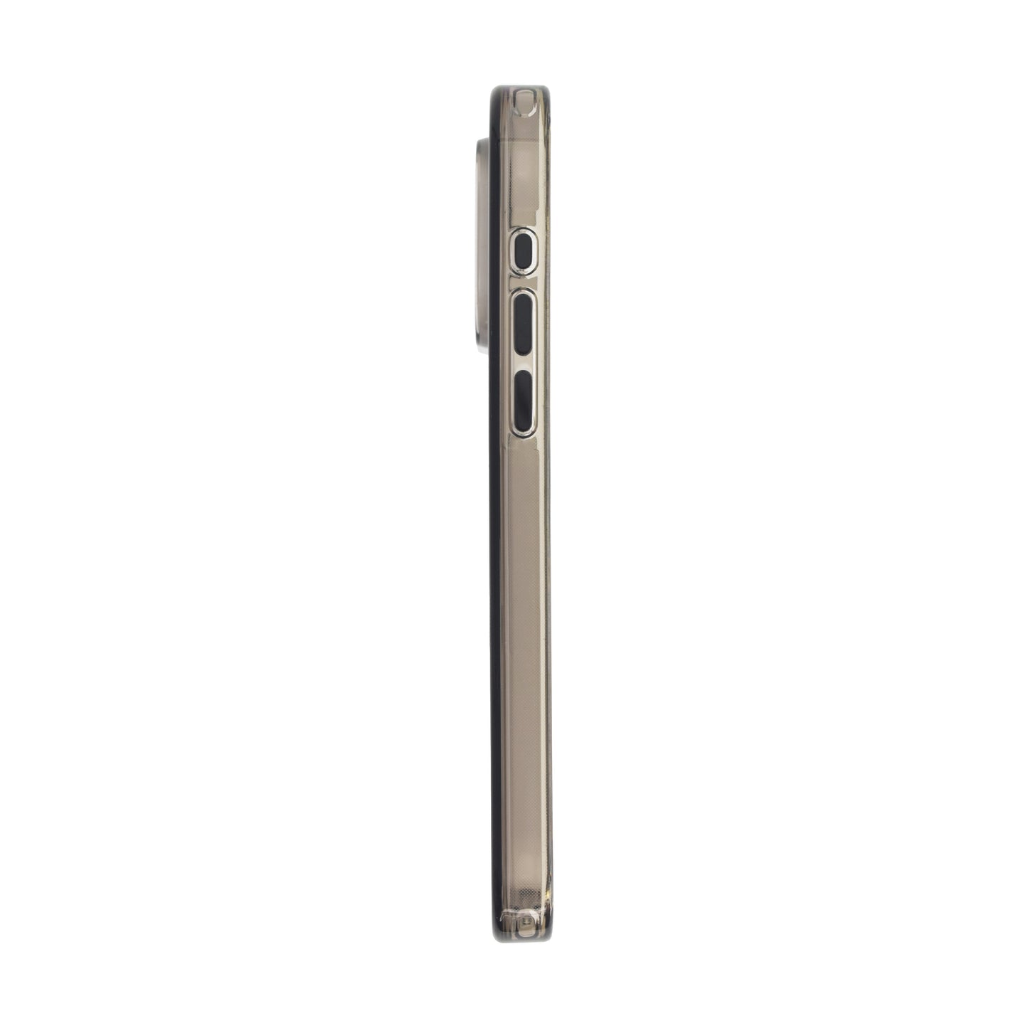 Dviced MagSafe iPhone 15 Pro Max prozoren ovitek - črna