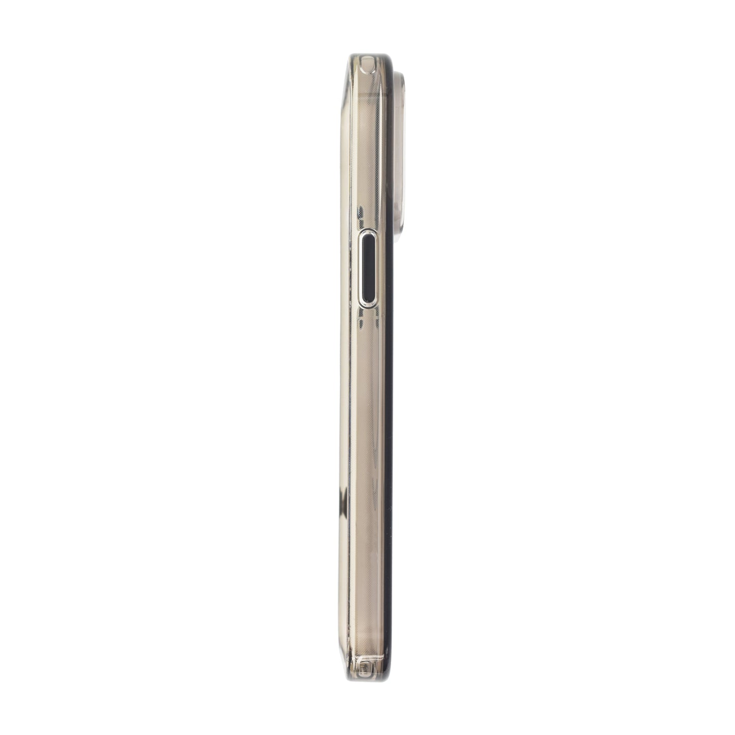Dviced MagSafe iPhone 15 Pro Max prozoren ovitek - črna