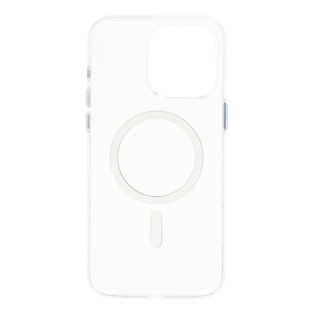 Dviced MagSafe iPhone 15 Pro Max prozoren ovitek - bela
