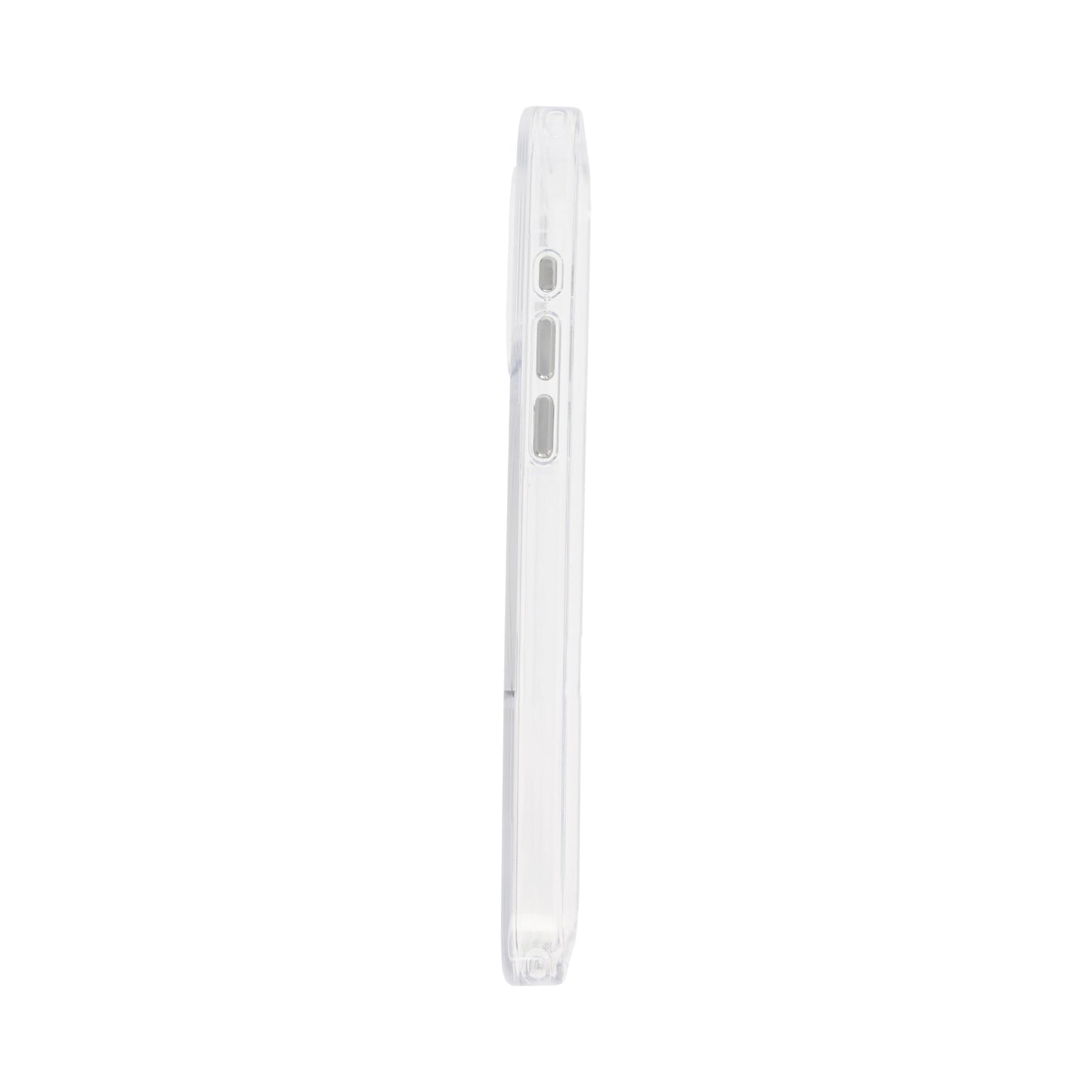 Dviced MagSafe iPhone 15 Pro Max prozoren ovitek - bela