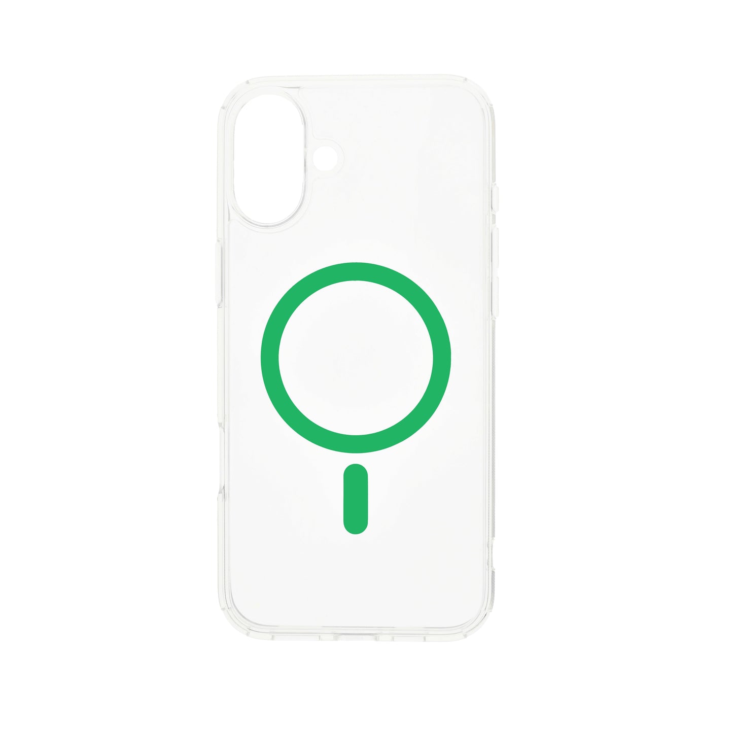 Dviced MagSafe iPhone 16 prozoren ovitek - zelena