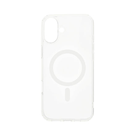 Dviced MagSafe iPhone 16 prozoren ovitek - bela