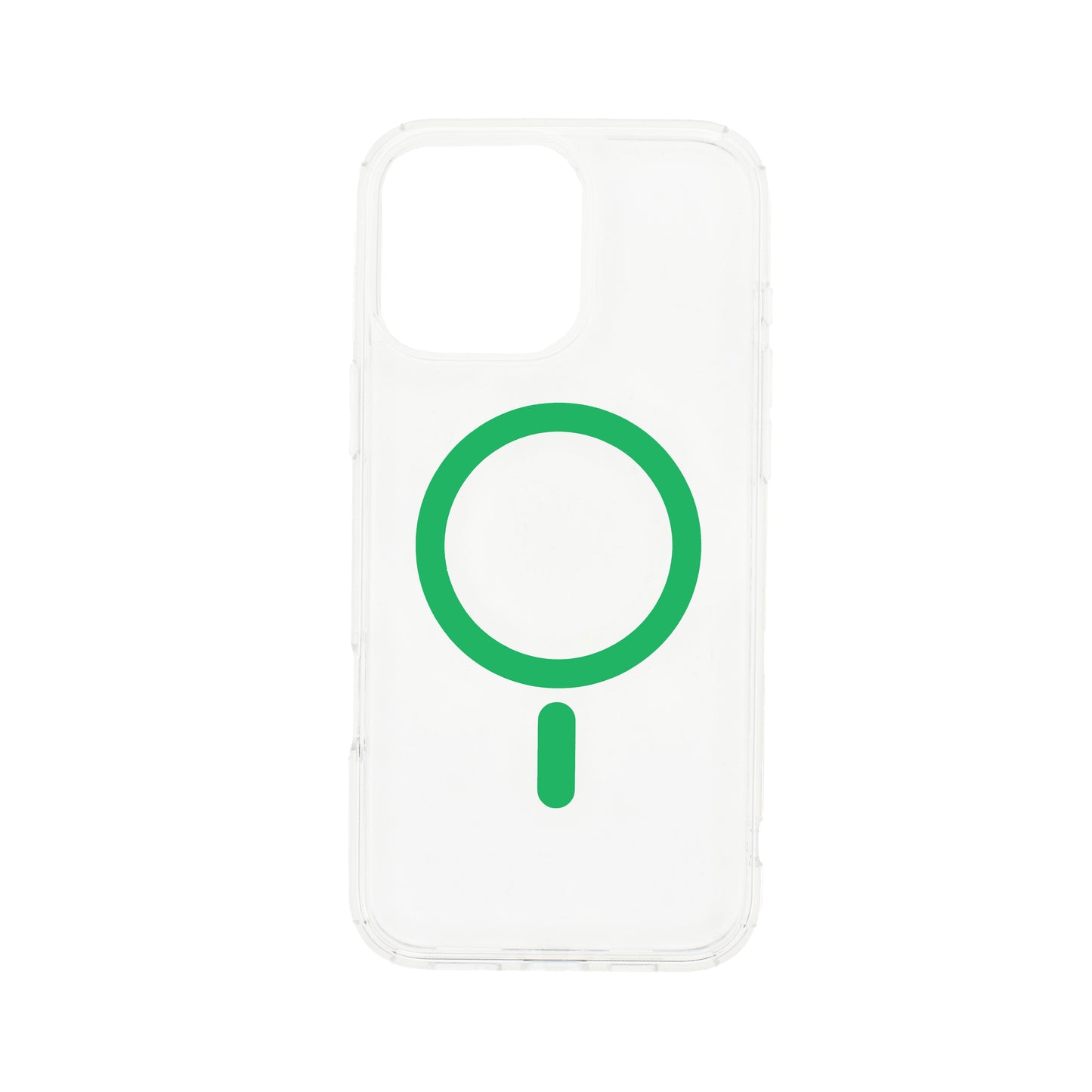 Dviced MagSafe iPhone 16 Pro Max prozoren ovitek - zelena