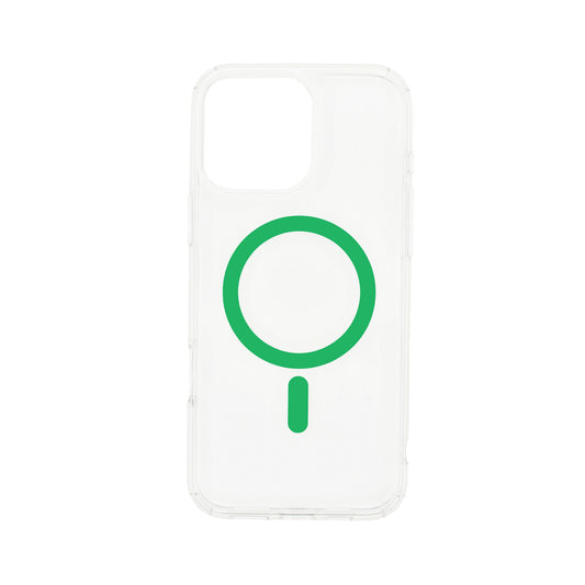 Dviced MagSafe iPhone 16 Pro Max prozoren ovitek - zelena