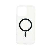 Dviced MagSafe iPhone 16 Pro Max prozoren ovitek - črna