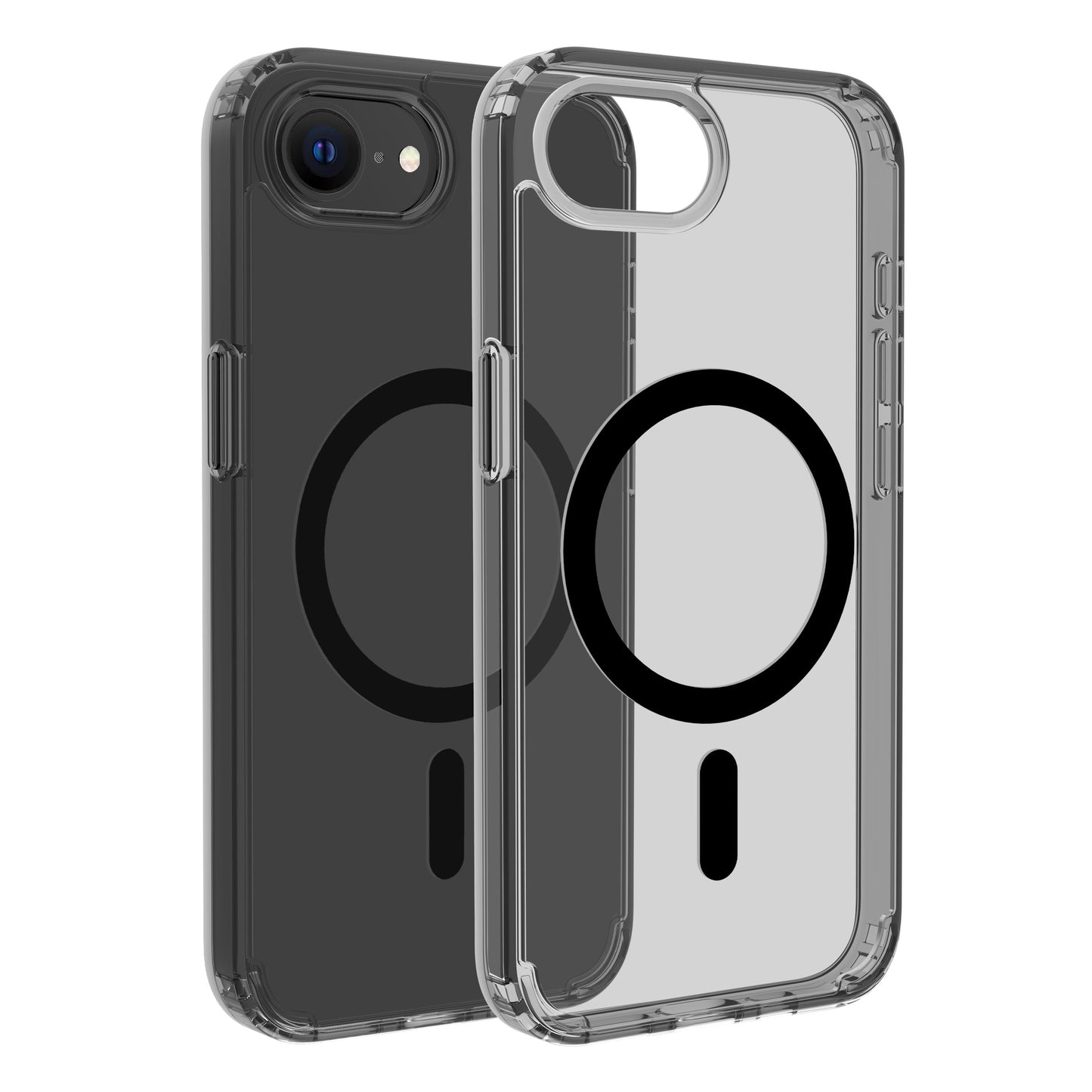 Dviced MagSafe iPhone 17e/16e zatemnjen ovitek - črna