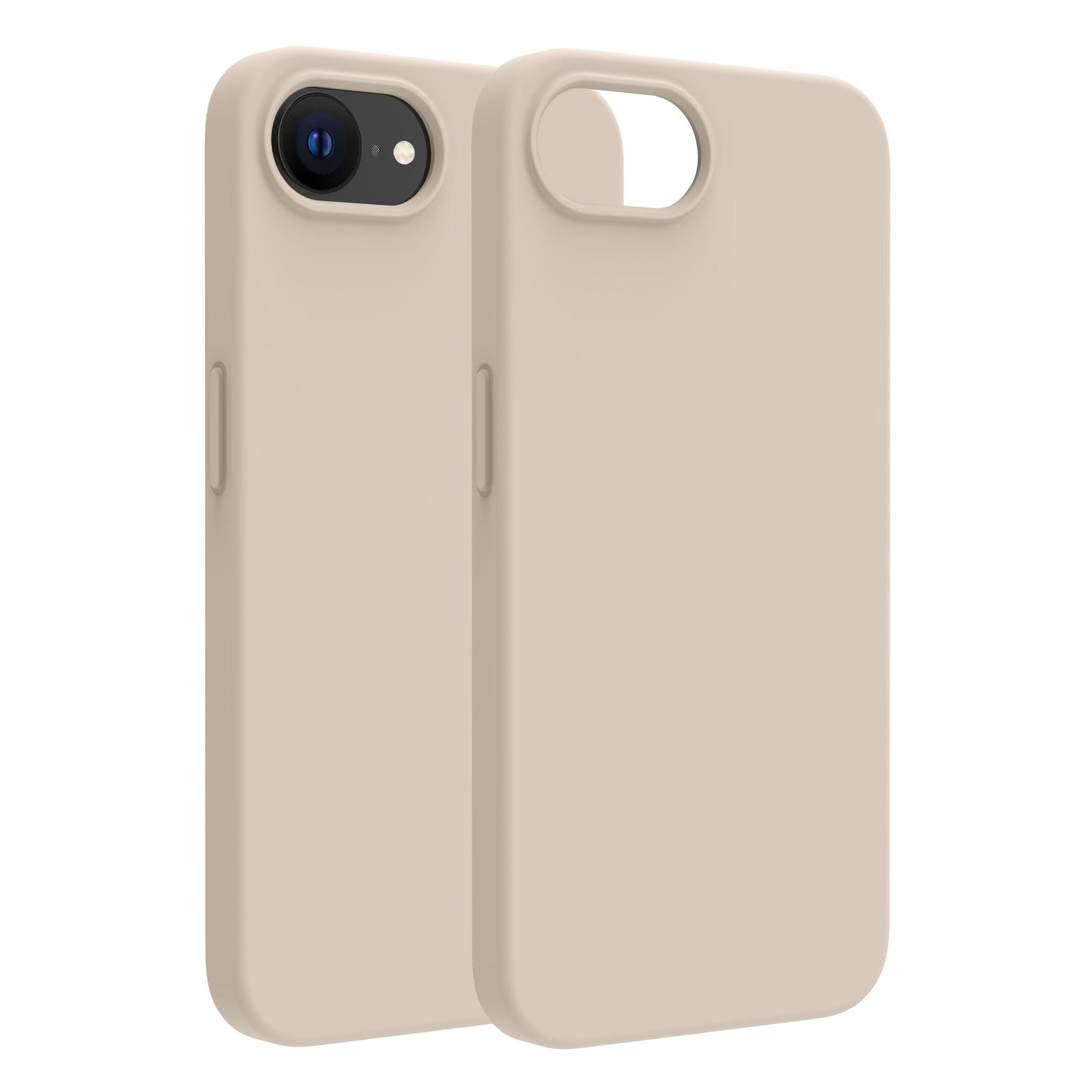 Dviced silikonski iPhone 17e/16e ovitek - bež