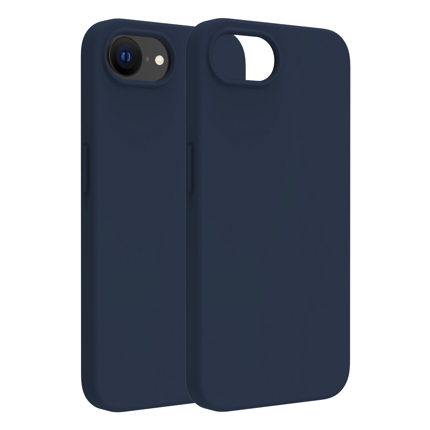 Dviced silikonski iPhone 17e/16e ovitek - modra