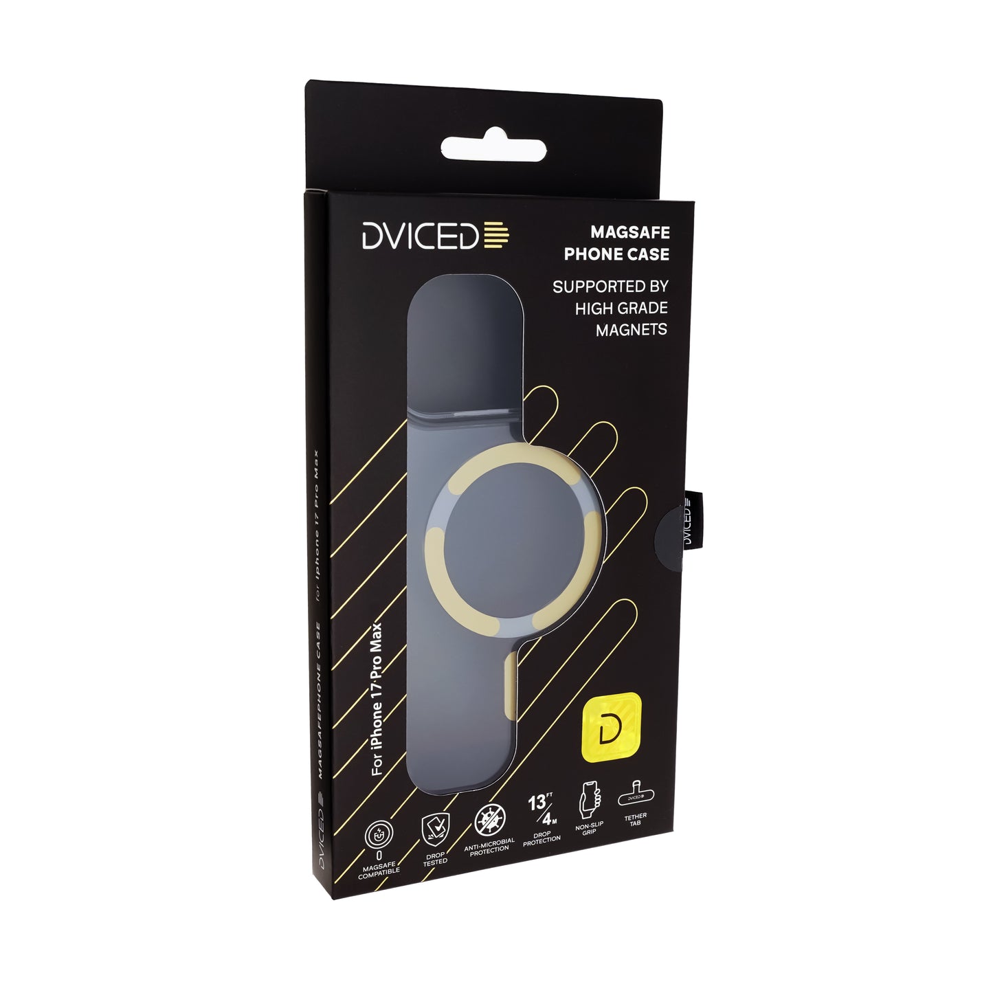 Dviced zatemnjen ovitek MagSafe za iPhone 17 Pro Max - zlat